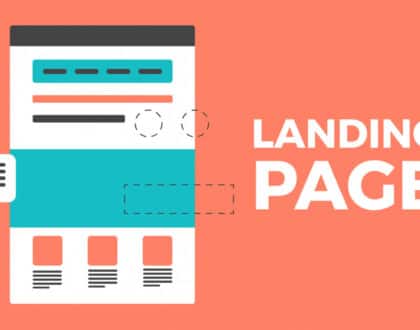 landing page